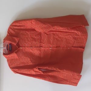 Jones New York Signature women's long sleeve button down Shirt